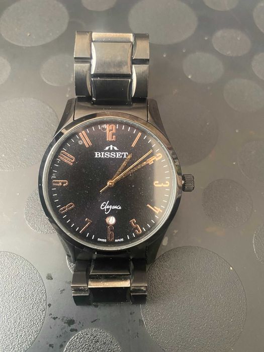 Zegarek Męski Bisset Crystal II Stalowy BSDD17