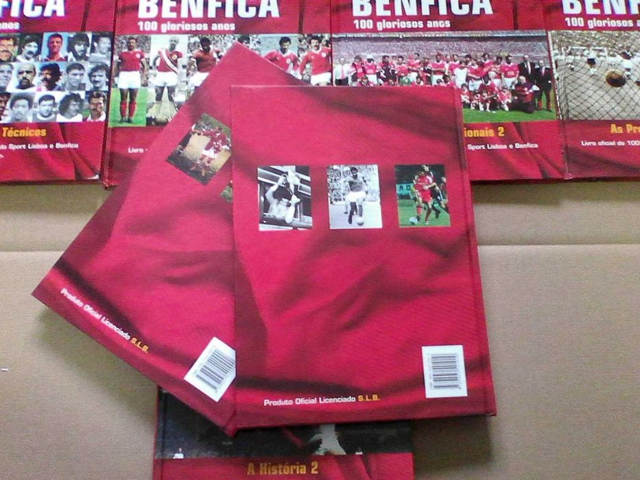Sport Lisboa e Benfica 100 gloriosos anos - 7  volumes