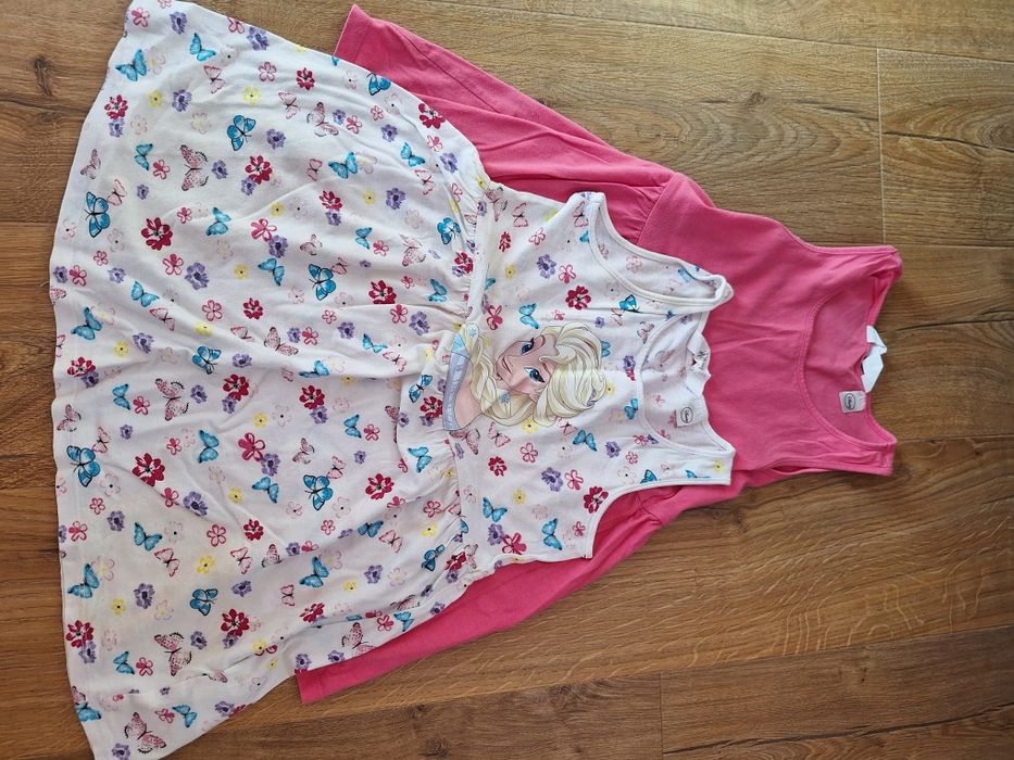 Sukienki (4szt) rozmiar 110/ 116