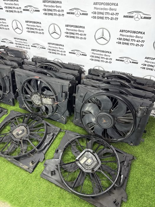 Основний вентилятор радіатора w203 w211 w204 w212 w164 x204 Мерседес