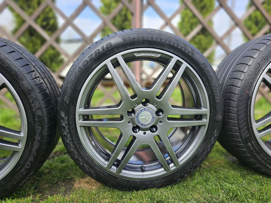 Диски AMG Mercedes W212 R18 різноширокі розболтовка 5x112,
