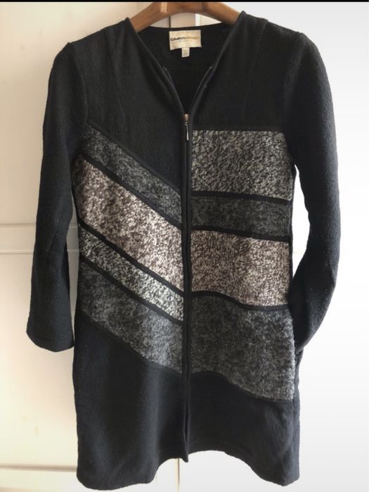 Piękny płaszczyk 100% wełna