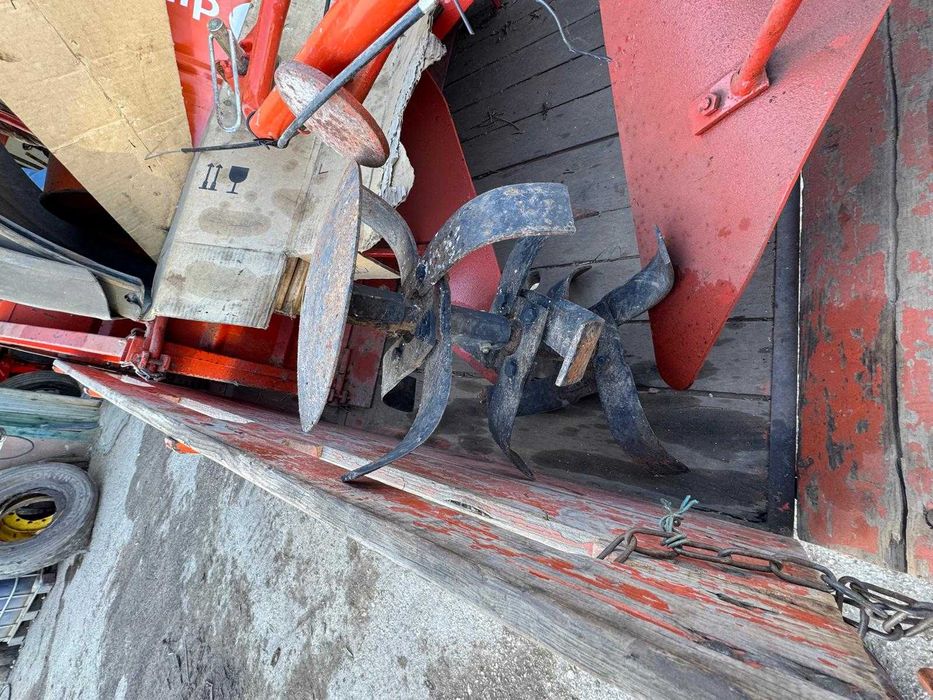 Trator de varais/ volante com reboque