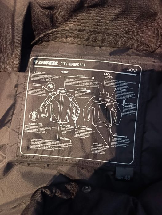 Casaco mota Dainese urban 48/50