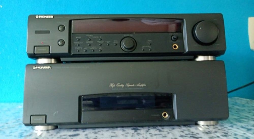 Amplificador Pioneer - 1992 - 2 peças