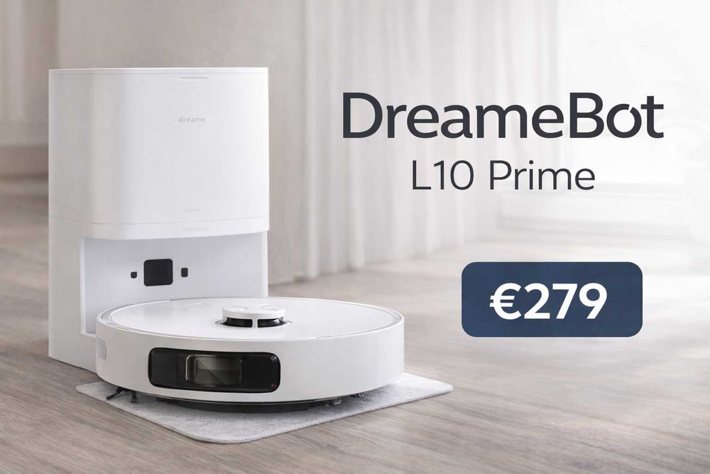 Vendo um robô aspirador novo DreameBot L10 Prime.