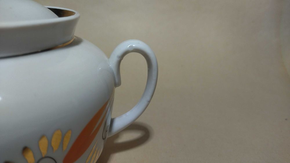 Красивая сахарница Дружковка, сахарница ссср