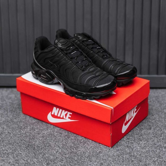 Кросівки Nike Air Max TN Waterprof Black premium осінь/єврозима