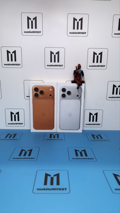 Nowy Apple iPhone 17 Pro Max 256GB Silver, Orange/SKLEP Ustroń