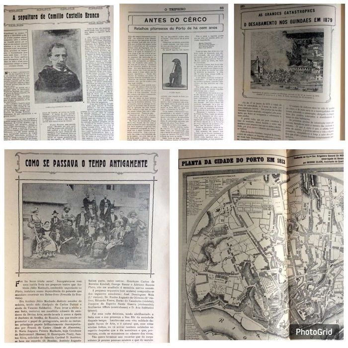Um pouco da história do Porto. O TRIPEIRO. Ano completo de 1927