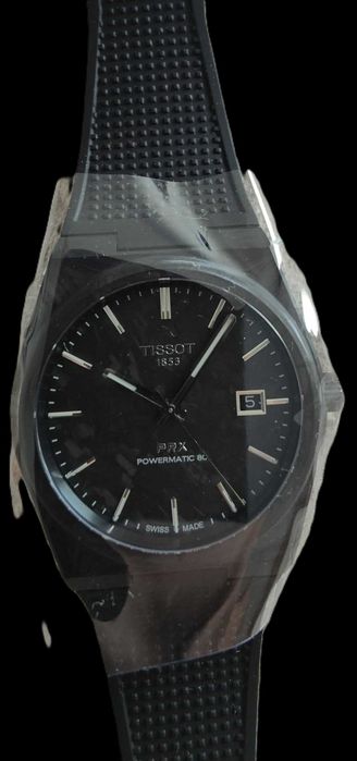 Relógio Tissot PRX Carbon POWERMATIC 80 NOVO