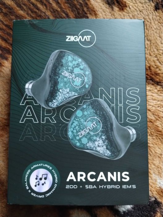 Słuchawki LINSOUL ZiiGaat Arcanis IEM 2DD + 5BA