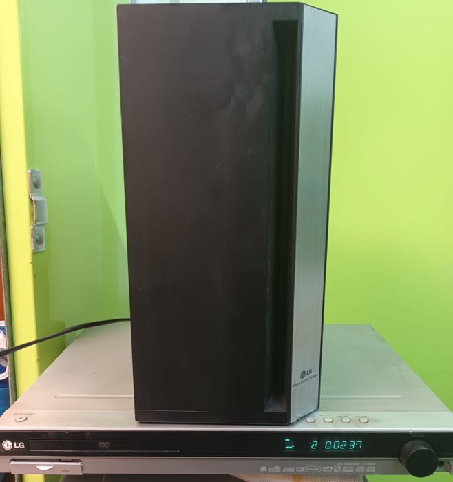 Sistema de som LG completo (leitor DVD + coluna LHS-36SEW).