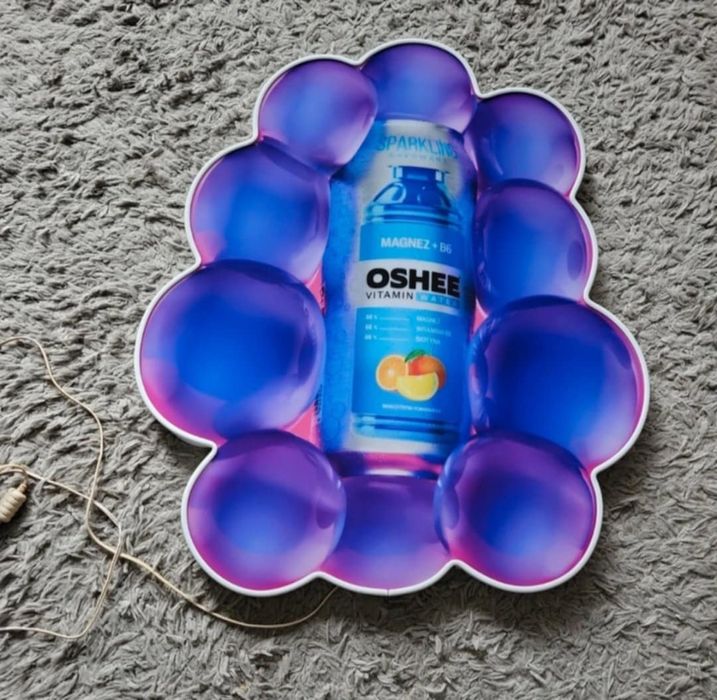 Neon Oshee,ozdoba na ścianę.