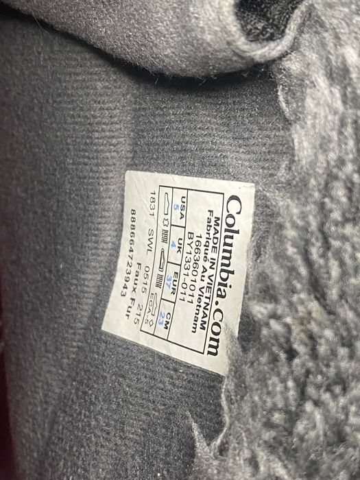 Зимові чоботи, Columbia, 37 розмір