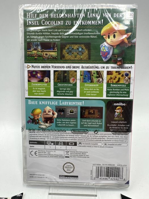 Nowa Zelda Links Awakening Switch Gwarancja