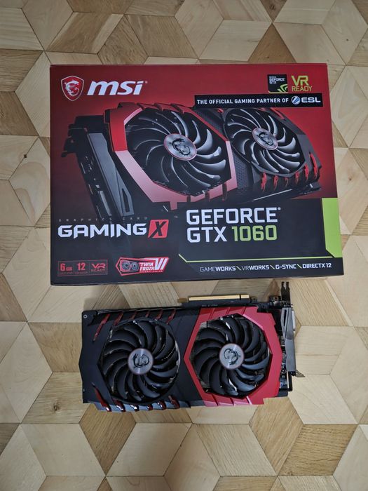 Karta graficzna msi gtx 1060 6g gaming X esl