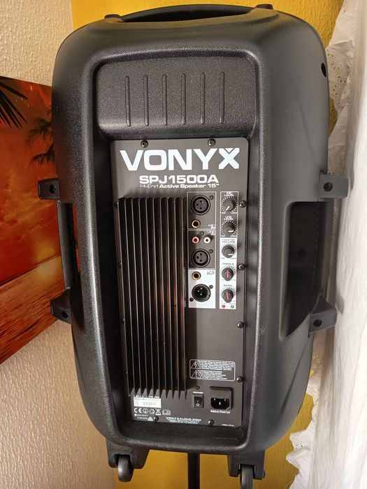 Colunas Amplificada de 15 Polegadas 800W 400 RMS Vonyx