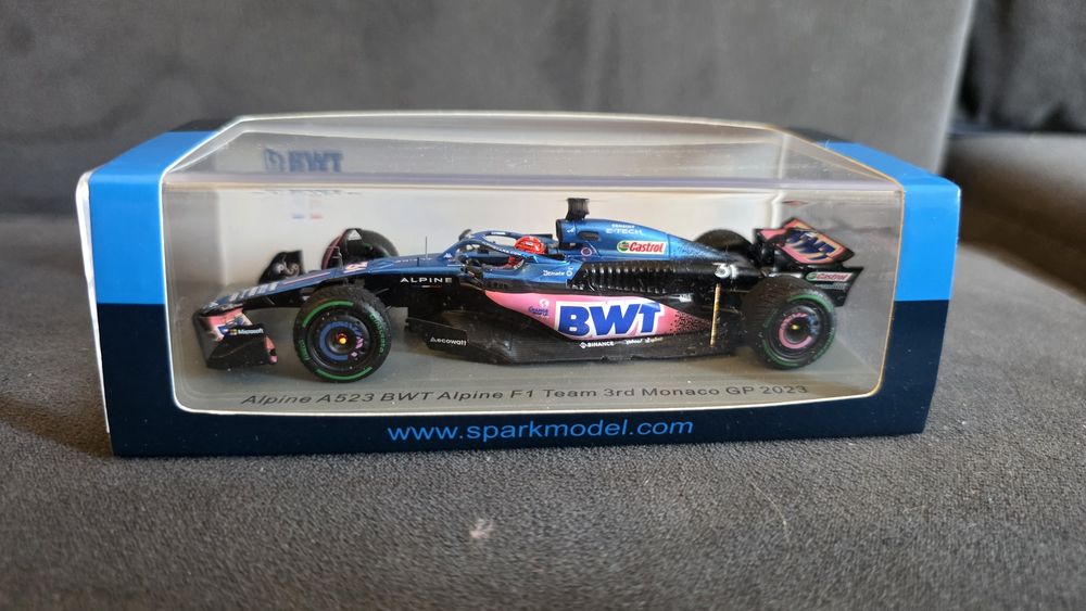F1 Alpine 2023 Monaco GP Ocon 1:43 Spark