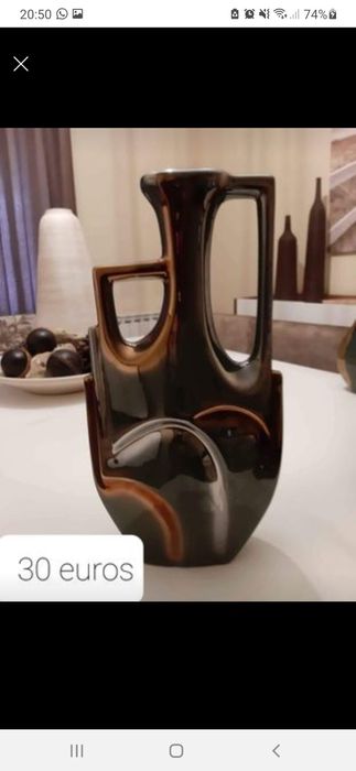 Conjunto peças de decoração