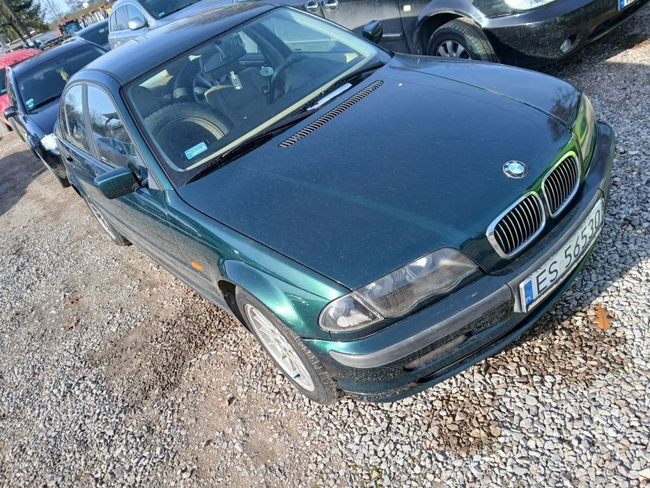 bmw e46 386/6 FARNGRUEN maska zderzak lampa grill błotnik drzwi zbiornik paliwa