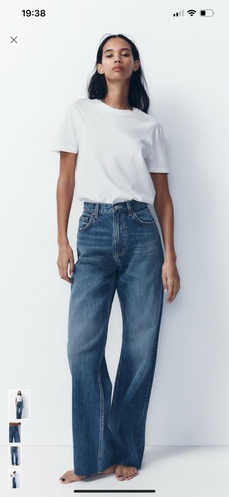 Джинси Zara wide leg жіночі