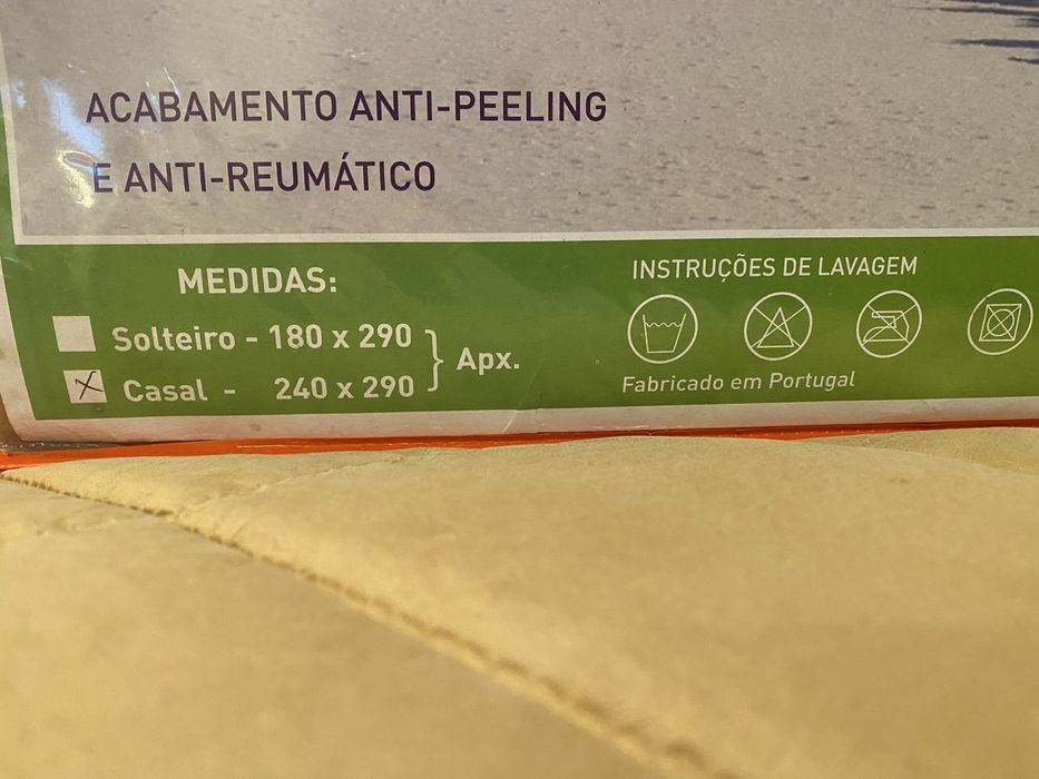 Jogo de cama térmico de casal 240x290