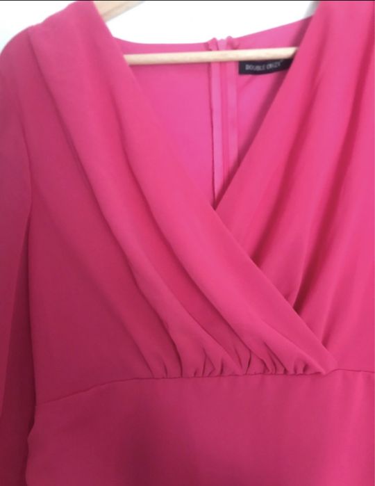 Vestido rosa de festa