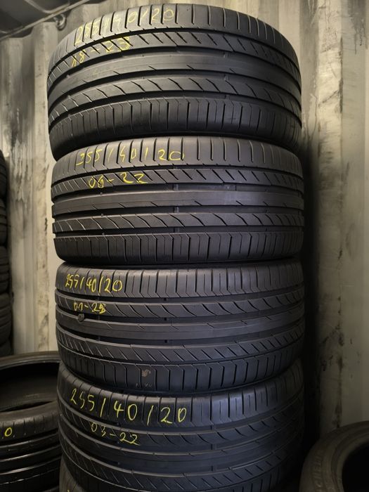 Opony Continental sport contact 5 255/40/20 komplet