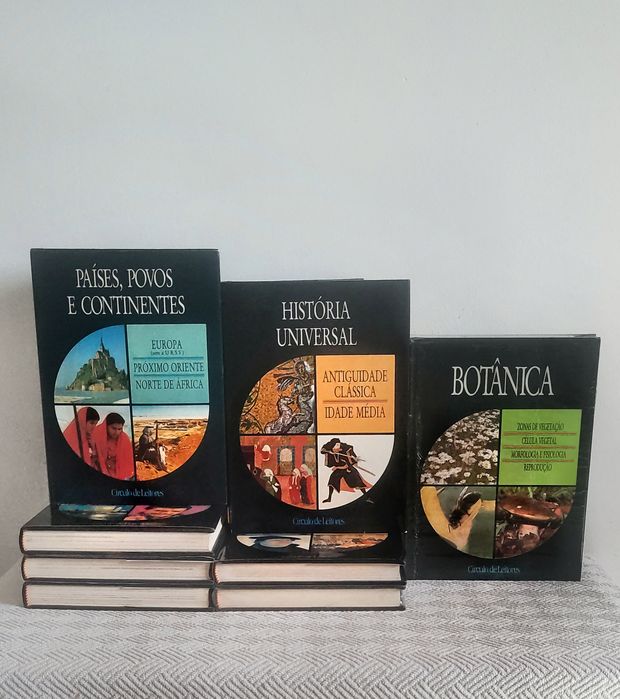 Coleções de História e ciência, círculo de leitores