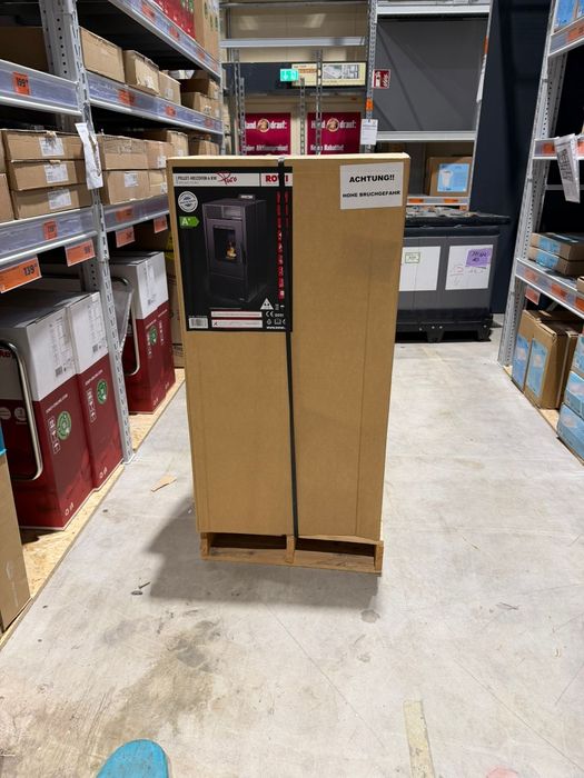 Kominek piecyk koza ROWI 6kv nowy na  pelet