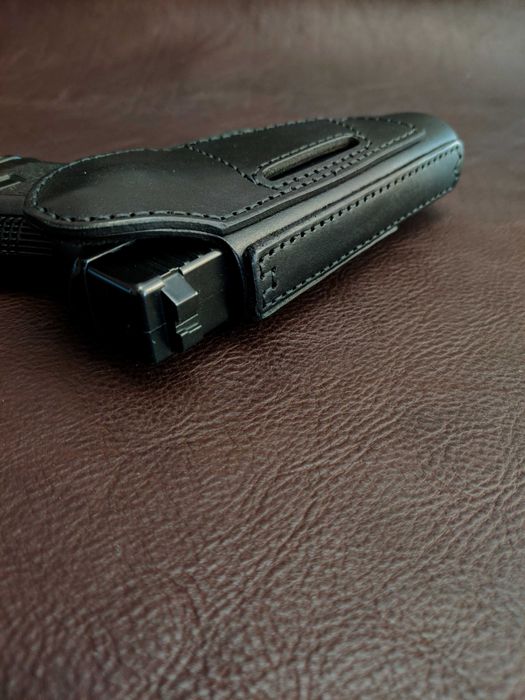 Шкіряна кобура  Glock 19, Глок 17, Форт 17, CZ P-10 C, H&K SFP 9