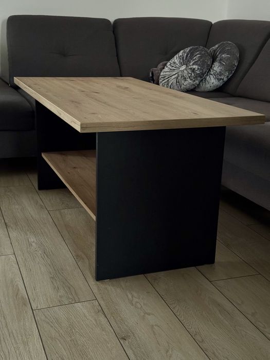 Ława Stolik Kawowy Jasny Dąb 120x60