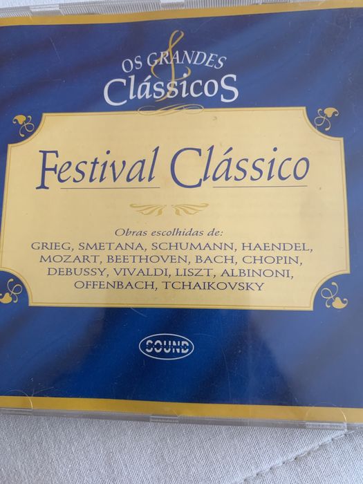 Cd coleção os grandes clássicos, festival clássico