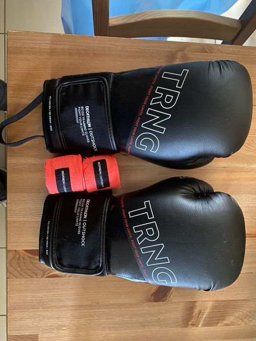 Luvas box e ligaduras