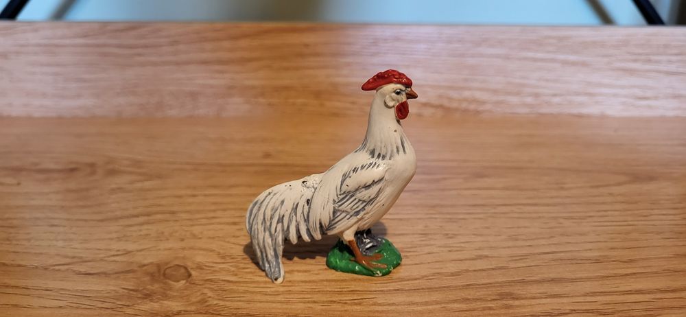 Schleich kogut vintage figurka unikat model wycofany z 1983 r.