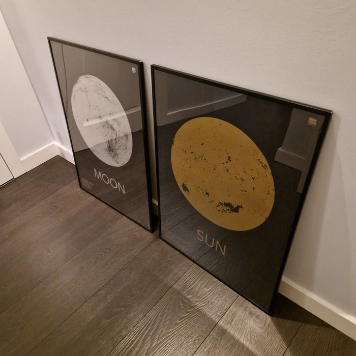 2 grafiki - SUN & MOON 
+ ramki gratis