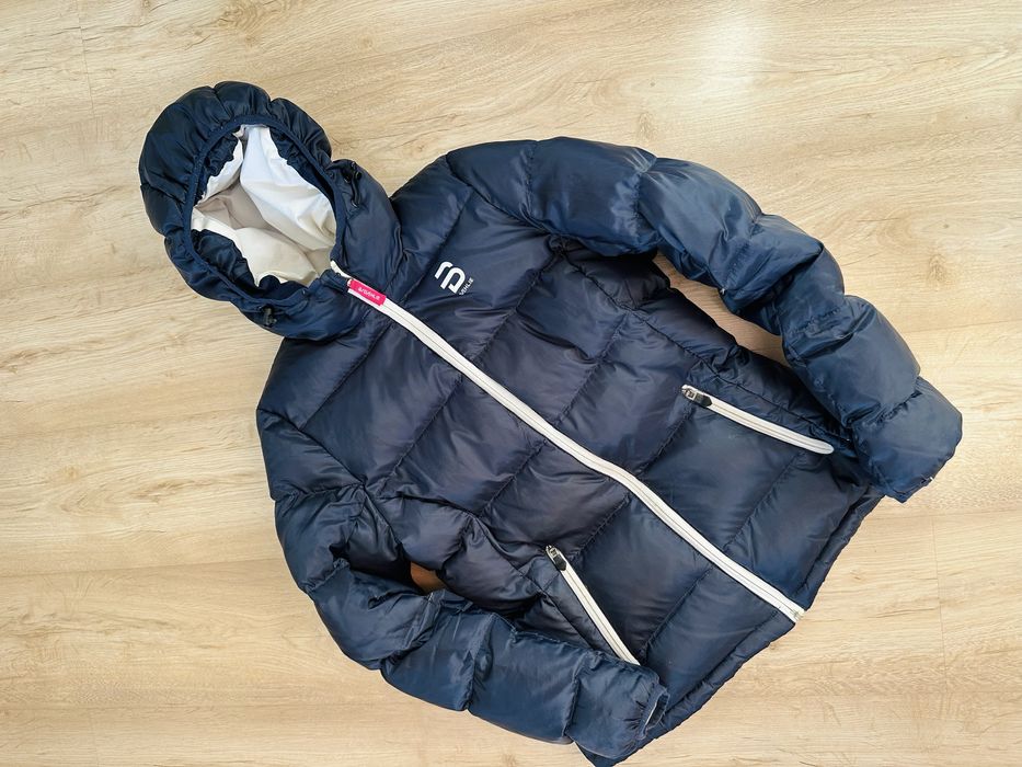 Granatowa zimowa kurtka puchowa Björn Daehlie S
