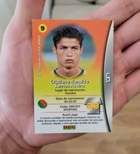 Carta Cristiano Ronaldo Sporting - Rookie Card Santo Tirso, Couto