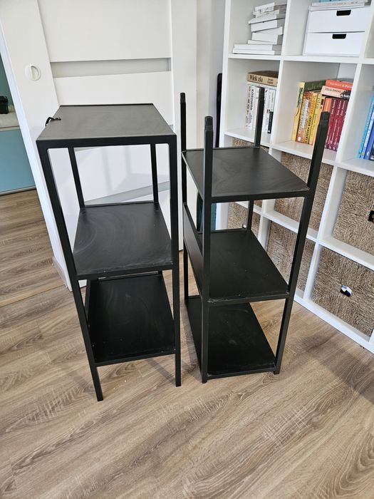 Regał 32x50x190 czarny