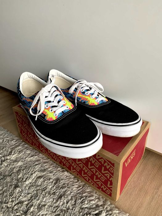 vans electric flame black/tr