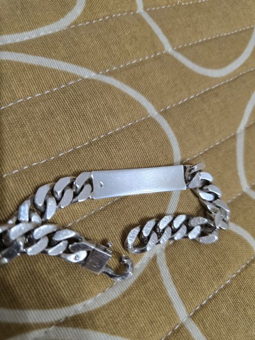 Vendo pulseira de prata com 40 gramas