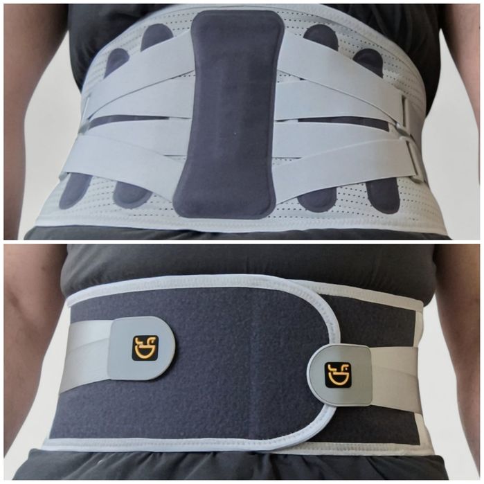 Попереково-крижовий пояс ортопедичний Корсет з 4 металевими пластинами