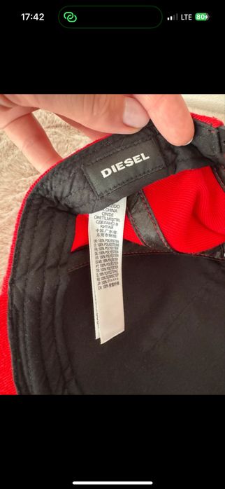 Czapka z daszkiem Diesel