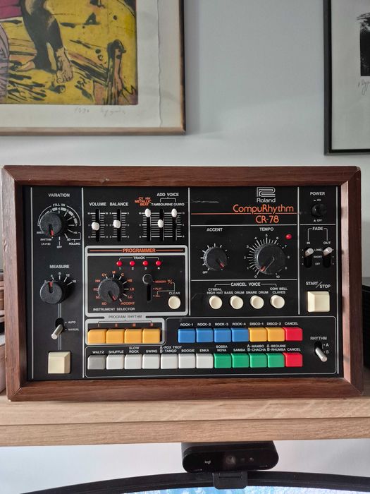 Legendarny Roland CR-78  Compurythm