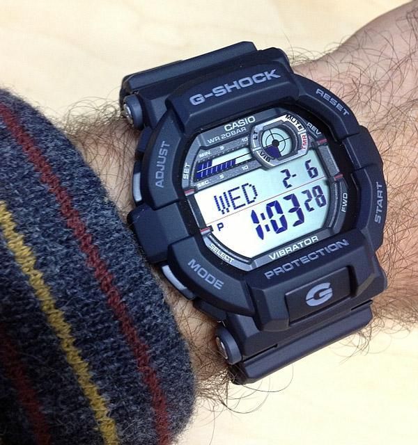 Мужские часы Casio GD-350-1E ! Оригинал! Фирменная гарантия 2 года!