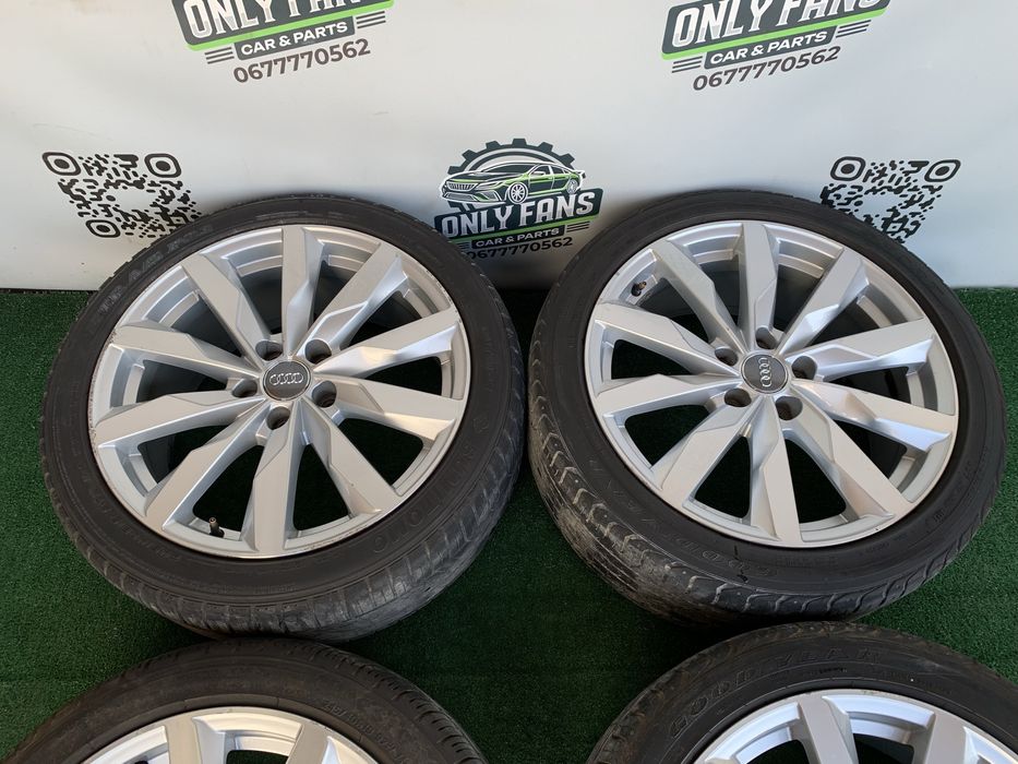 Audi a4 b9 a5 b9 A3 s-line диски титани шини 5х112 ET 40 R18 245/40/18