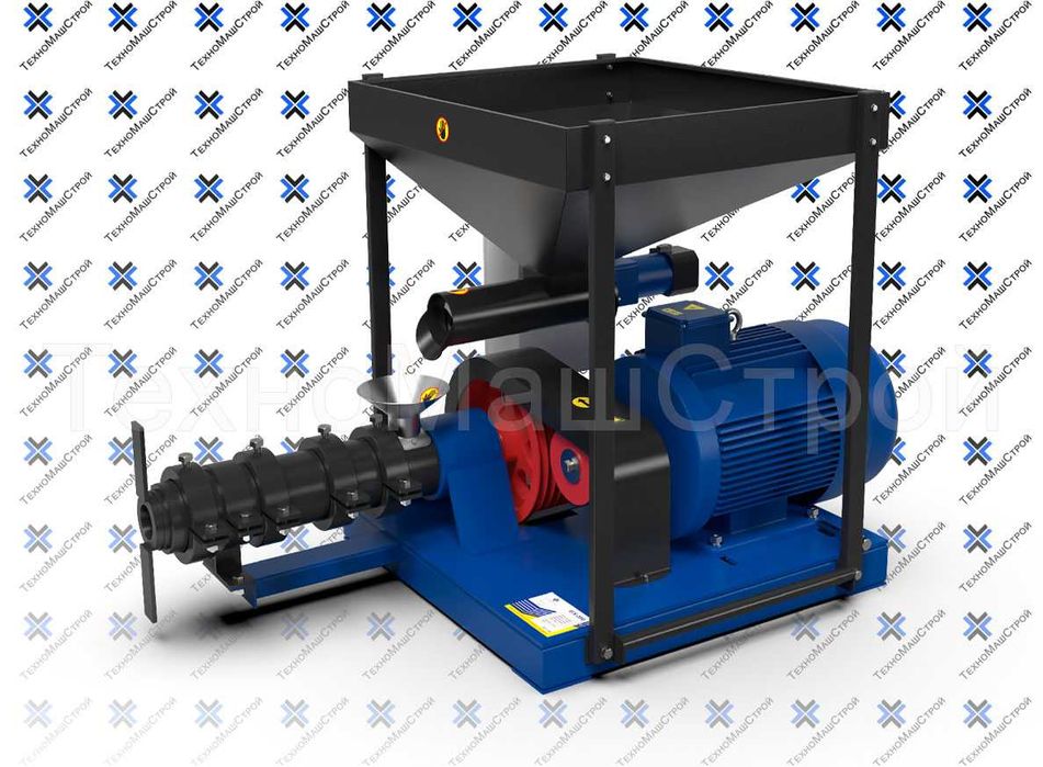 Кормовой экструдер 200кг/час 18.5кВт от завода