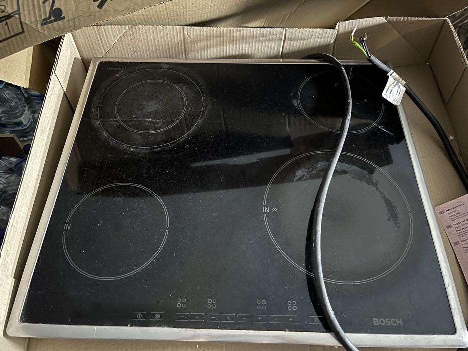 Placa de indução usada