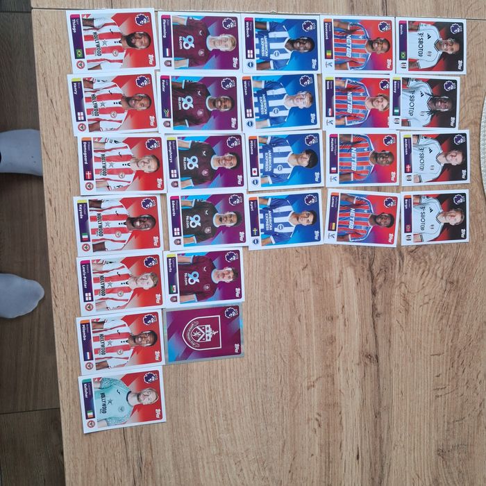 Naklejki Topps Premier league 2026